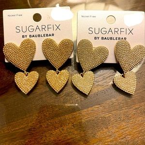 Sugarfix by Baublebar heart earrings